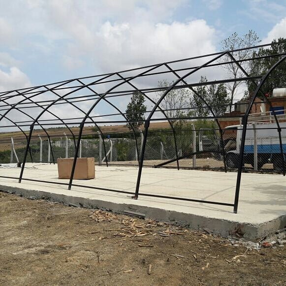 7x10 Şantiye Çadırı İskeleti