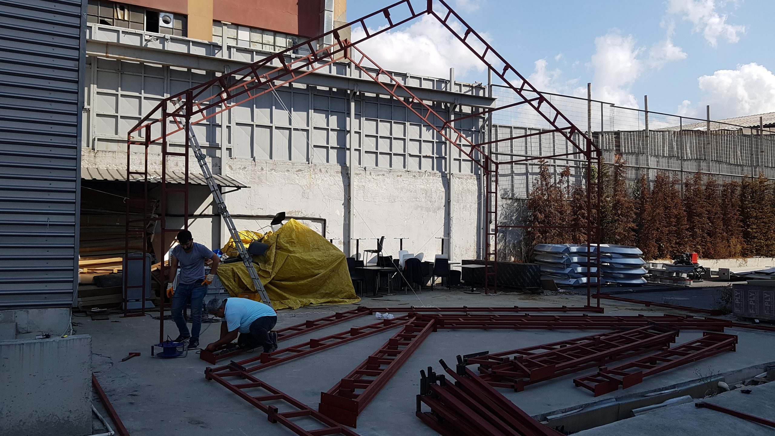 Fuar Çadırı İskeleti