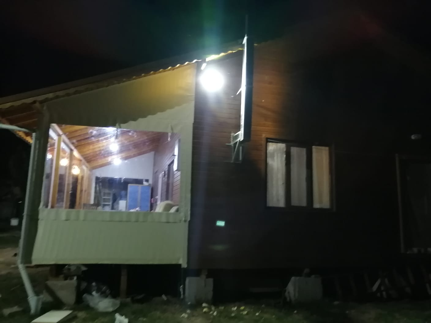 Veranda Şeffaf Kapama