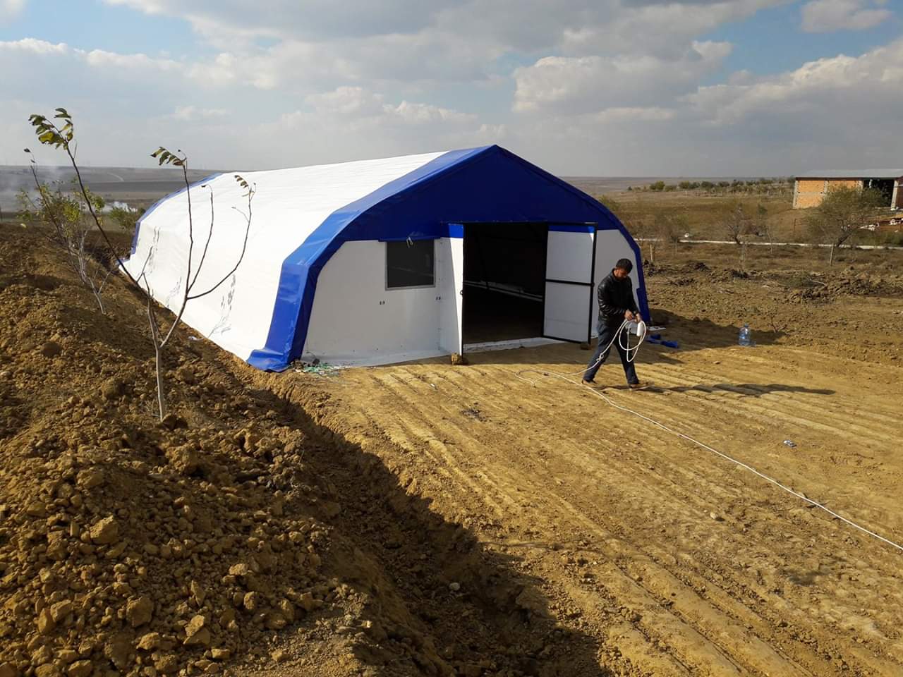Yalıtımlı Şantiye Çadırı
